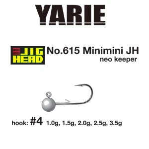 Jig Yarie 615 Mini Neo Keeper nr.4 1.5g 5buc/plic