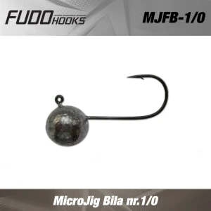 Micro Jig Fudo Bila nr.1/0 BN black nickel 2g 8buc/plic Micro Jig Fudo Bila nr.1/0 BN black nickel 2g 8buc/plic