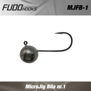 Micro Jig Fudo Bila nr.1 BN black nickel 5g - 8 buc/plic Micro Jig Fudo Bila nr.1 BN black nickel 5g - 8 buc/plic