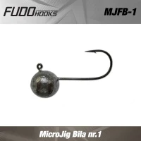 Micro Jig Fudo Bila nr.1 BN black nickel 7g  8buc/plic