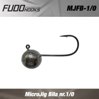 Micro Jig Fudo Bila Nr.2 Bn Black Nickel 0.5g 8buc/plic