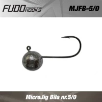 Micro Jig Fudo Bila nr.5/0 BN black nickel 5gr 6buc/plic
