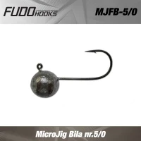 Micro Jig Fudo Bila Nr.5/0 Bn Black Nickel 5gr 6buc/plic Micro Jig Fudo Bila Nr.5/0 Bn Black Nickel 5gr 6buc/plic