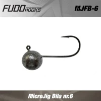 Micro Jig Fudo Bila Nr.6 Bn Black Nickel 1.0gr 9buc/plic
