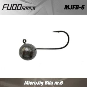 Micro Jig Fudo Bila nr.6 BN black nickel 1.5gr 9buc/plic