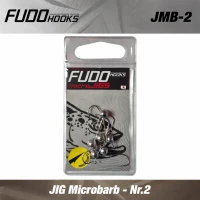 Jig FUDO Microbarb, NR.2 BK (Black Nickel), 1.2g, 5buc/pac