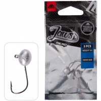 Jig MIKADO Jaws Micro Jig Head BN, Nr.4, 1.5g, 3buc/pac