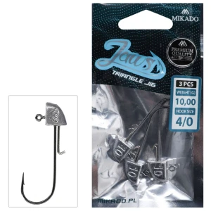 Jig MIKADO Jaws Triangle BN, Nr.4/0, 10g, 3buc/pac Jig MIKADO Jaws Triangle BN, Nr.4/0, 10g, 3buc/pac