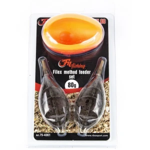 METHOD FILFISHING FEEDER SET 2 X 70 GR  MATRITA  METHOD FILFISHING FEEDER SET 2 X 70 GR  MATRITA