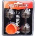 Set Mivardi Method Feeder Set Premium L + Matrita, 20g, 30g, 40g, 3+1buc/blister