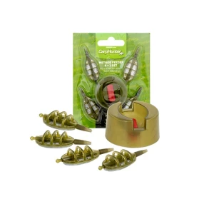 Set Momitoare Carp Hunter Method Feeder 4 + Matrita