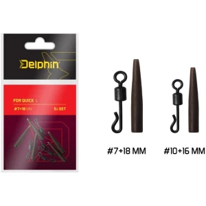 Set Vartej Rapid + Con Antitangle Delphin FDR Quick S, 5buc/blister  Set Vartej Rapid + Con Antitangle Delphin FDR Quick S, 5buc/blister