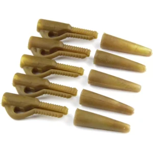 Clips Plumb Pierdut Carp Academy, Brown, 5buc/plic Clips Plumb Pierdut Carp Academy, Brown, 5buc/plic