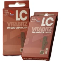 Clips Plumb Pierdut ONE MORE CAST Tackle Vitabitz Pin Lead Clips Brown, 10buc/pac