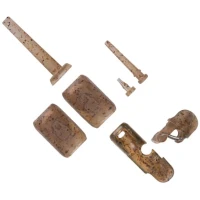 Kit Fox Edges Camo Heli Clips, 3buc/pac