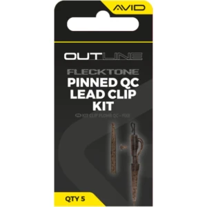 Kit Montura Plumb Pierdut AVID Outline FleckTone Pinned QC Lead Clip Kit, 5buc/pac Kit Montura Plumb Pierdut AVID Outline FleckTone Pinned QC Lead Clip Kit, 5buc/pac