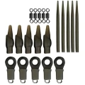 Kit ZEBCO Trophy Running Rig Kit, 5buc/pac Kit ZEBCO Trophy Running Rig Kit, 5buc/pac