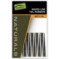 Manson Fox Edges Naturals Naked Line Tail Rubbers, 10buc/set 