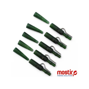 ACCESORII LEAD CLIP INOX +CON SOFT VERDE  MOSTIRO  ACCESORII LEAD CLIP INOX +CON SOFT VERDE  MOSTIRO