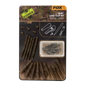 CAMO FOX SLIK LEAD CLIP KIT SIZE 10 CAMO FOX SLIK LEAD CLIP KIT SIZE 10