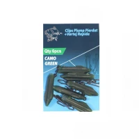 CLIPS PLUMB PIERDUT PRO FL PLUS VARTEJ RAPID CAMO GREN 6BUC/PLIC