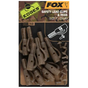 Clips Plumb Pierdut + Pin Fox Edges Camo Safety Lead Clip & Pegs Nr.7 Clips Plumb Pierdut + Pin Fox Edges Camo Safety Lead Clip & Pegs Nr.7