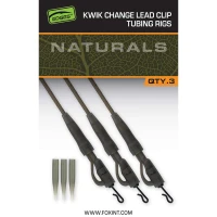 Kit Montura Plumb Pierdut Fox Edges Kwik Change Lead Clip Tubing Rigs, 3buc/pac Kit Montura Plumb Pierdut Fox Edges Kwik Change Lead Clip Tubing Rigs, 3buc/pac