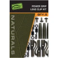 Kit Montura Plumb Pierdut Fox Edges Naturals Power Grip Lead Clip Kit 4x5buc/pac Kit Montura Plumb Pierdut Fox Edges Naturals Power Grip Lead Clip Kit 4x5buc/pac
