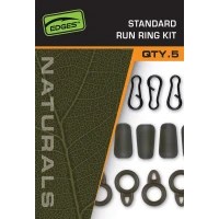 Kit Monturi Culisante Fox Edges Naturals Standard Run Rig Kit, 3x5buc/pac Kit Monturi Culisante Fox Edges Naturals Standard Run Rig Kit, 3x5buc/pac