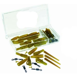 Set Extra Carp Lead Clip Agrafa Rapida cu Vartej 50buc/pac