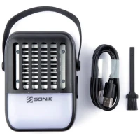 Lampa Cort Sonik Gizmo Cu Aparat Contra Insecte Bug Zapper, 9.2x5x11.8cm