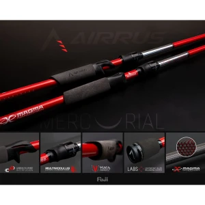 Lanseta Airrus Mercurial Red Lash Cast 2.16m, 10.5-21g, 1seg Lanseta Airrus Mercurial Red Lash Cast 2.16m, 10.5-21g, 1seg
