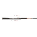 Lanseta Sakura Speciz Spinning SPES 2.44m 10-35g 2seg Lanseta Sakura Speciz Spinning SPES 2.44m 10-35g 2seg