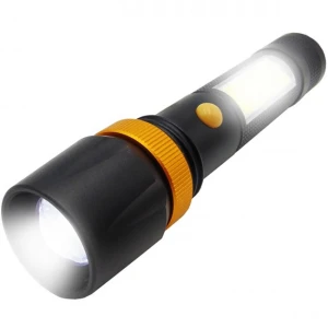 Lanterna Ted Electric cu Acumulator Litiu L18650x1 Metal LED ZOOM + Cablu Micro USB + Magnet TL-8096TED  Lanterna Ted Electric cu Acumulator Litiu L18650x1 Metal LED ZOOM + Cablu Micro USB + Magnet TL-8096TED