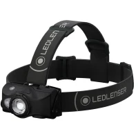 Lanterna LEDLENSER MH8 Black - Black 600lm + Acumulator + USB