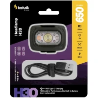 Lanterna Technik Headlamp H30 (Built-in battery) SST20 LED + red light + USB-C 650L