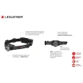 Lanterna de Cap LedLenser H8R 600lm + Acumulator + USB Lanterna de Cap LedLenser H8R 600lm + Acumulator + USB