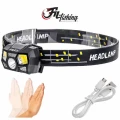 Lanterna de Cap Reincarcabila cu Senzor de Miscare Filfishing Filex Headlamp 120lm Lanterna de Cap Reincarcabila cu Senzor de Miscare Filfishing Filex Headlamp 120lm