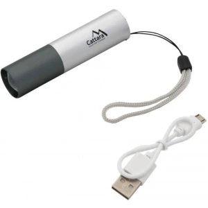 Lanterna Cattara Retractabila LED 120LM Zoom Silver  Lanterna Cattara Retractabila LED 120LM Zoom Silver