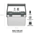 Lada Frigorifica STANLEY The Easy-Carry Outdoor Cooler 6.6L / 7QT, Polar Lada Frigorifica STANLEY The Easy-Carry Outdoor Cooler 6.6L / 7QT, Polar