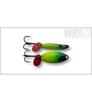 LINGURITA OSCILANTA BERTILURE CANDY PERCH NR.1 LUNGIME 3.2 CM CULOARE BLUE-CHARTREUSE 4 GRAME