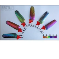 LINGURITA OSCILANTA BERTILURE PISCOT NR.3 LUNGIME 80 MM. CULOARE RAINBOW 11 GRAME LINGURITA OSCILANTA BERTILURE PISCOT NR.3 LUNGIME 80 MM. CULOARE RAINBOW 11 GRAME