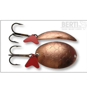 LINGURITA OSCILANTA BERTILURE POLLO NR.1 LUNGIME 54 MM. CULOARE CUPRU 6,5 GRAME