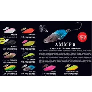 LINGURITA OSCILANTA COLMIC AMMER 2.5gr Black Chartreuse LINGURITA OSCILANTA COLMIC AMMER 2.5gr Black Chartreuse