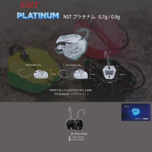 LINGURITA OSCILANTA NEO STYLE PLATINUM 20 BLACK FLAME MATT 0.7G