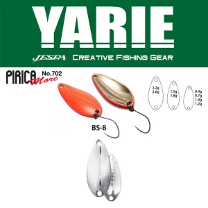 LINGURITA OSCILANTA YARIE 702 PIRICA MORE BS-8 SILVER 2.2G LINGURITA OSCILANTA YARIE 702 PIRICA MORE BS-8 SILVER 2.2G