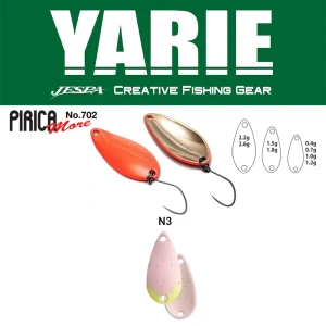 LINGURITA OSCILANTA YARIE 702 PIRICA MORE N3 LIGHT PINK GLOW 2.2G