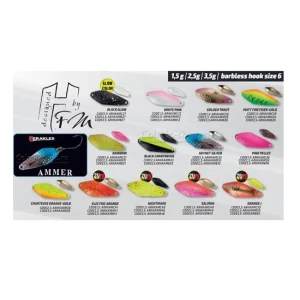 Lingura Oscilanta Colmic Herakles Ammer 1.5g Black Glow Lingura Oscilanta Colmic Herakles Ammer 1.5g Black Glow
