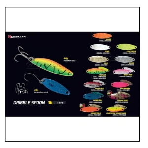 Lingura Oscilanta Colmic Herakles Dribble Spoon 2.5g Orange Gold