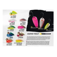 Lingura Oscilanta Colmic Herakles Keeper Trout 2.5g Golden Trout Lingura Oscilanta Colmic Herakles Keeper Trout 2.5g Golden Trout